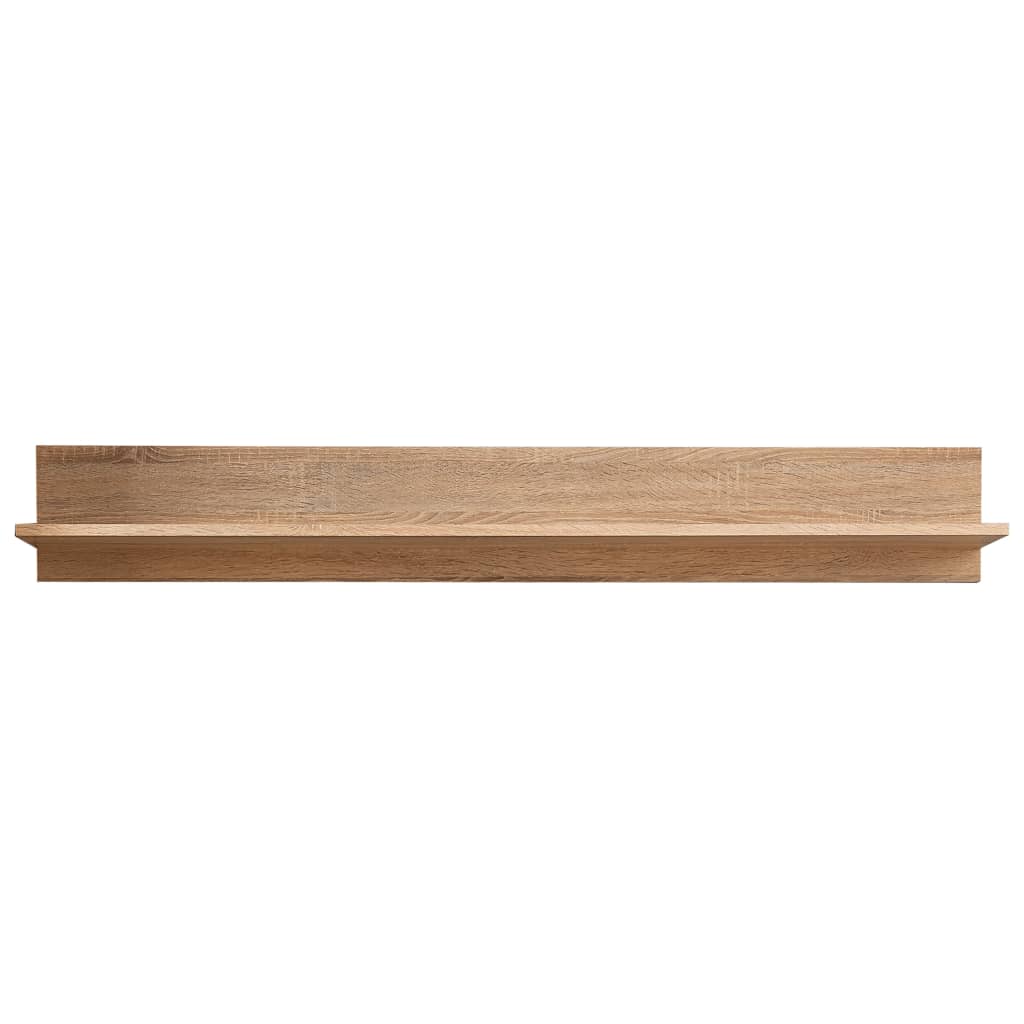 Tv-wandmeubel met LED-verlichting Sonoma eiken is nu te koop bij PeponiXL, paradijselijk wonen!