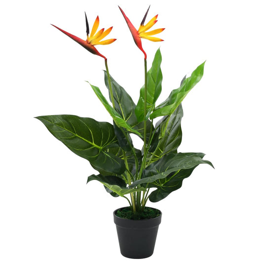 Kunstplant paradijsvogelbloem 66 cm is nu te koop bij PeponiXL, paradijselijk wonen!