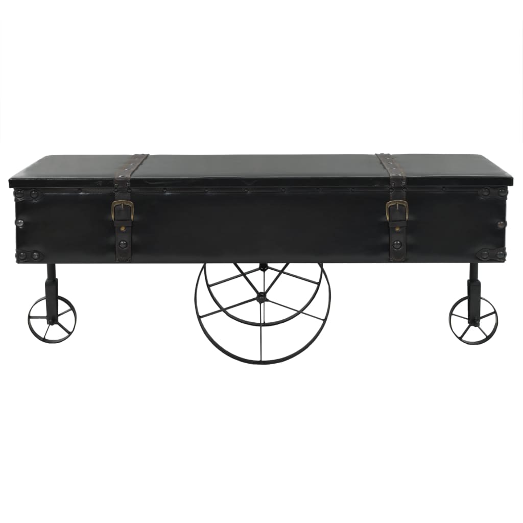Salontafel 110x55x43 cm MDF en vurenhout is nu te koop bij PeponiXL, paradijselijk wonen!