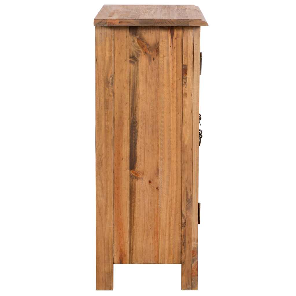 Badkamerkastje 59x32x80 cm massief grenenhout is nu te koop bij PeponiXL, paradijselijk wonen!