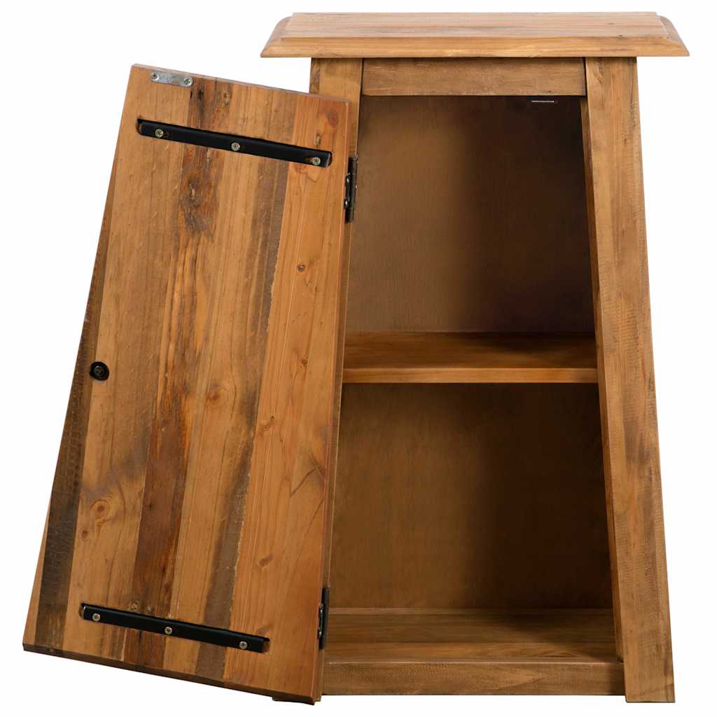 Badkamerwandkast 42x23x70 cm gerecycled massief grenenhout is nu te koop bij PeponiXL, paradijselijk wonen!