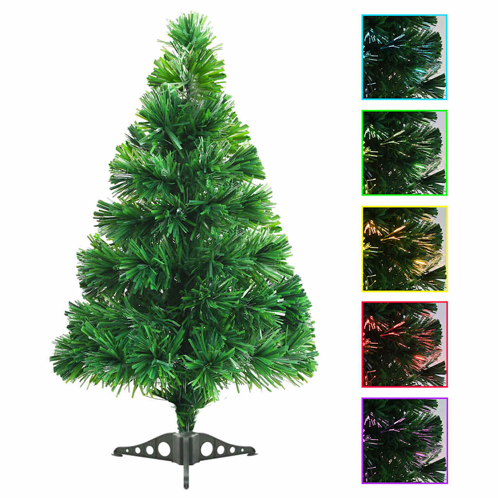 Kunstkerstboom 64 cm glasvezel groen is nu te koop bij PeponiXL, paradijselijk wonen!