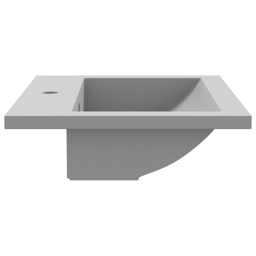 Wasbak 600x450x120 mm graniet grijs is nu te koop bij PeponiXL, paradijselijk wonen!