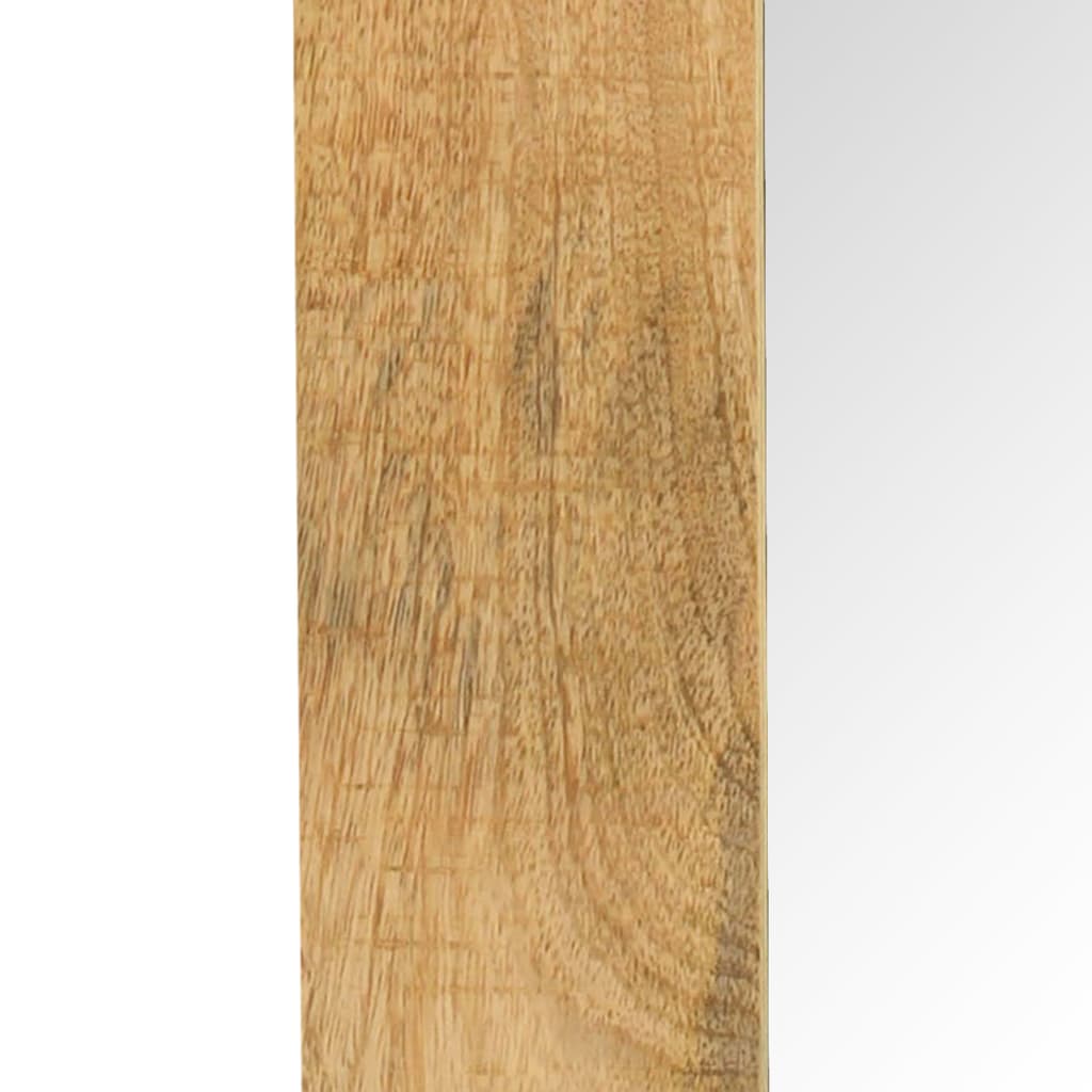Spiegel 50x50 cm massief mangohout is nu te koop bij PeponiXL, paradijselijk wonen!
