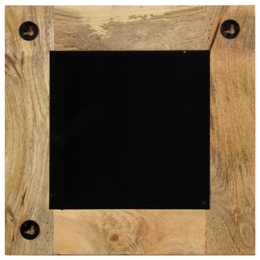 Spiegel 50x50 cm massief mangohout is nu te koop bij PeponiXL, paradijselijk wonen!