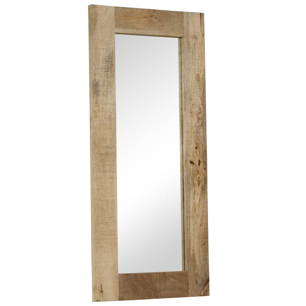 Spiegel 50x110 cm massief mangohout is nu te koop bij PeponiXL, paradijselijk wonen!