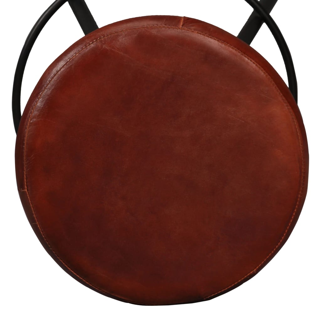 7-delige Barset massief acaciahout en echt leer is nu te koop bij PeponiXL, paradijselijk wonen!