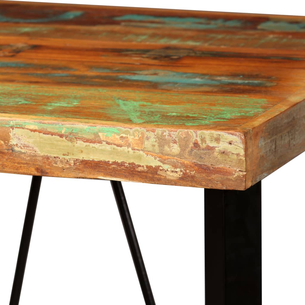 Barset massief gerecycled hout, echt leer en canvas 3-delig is nu te koop bij PeponiXL, paradijselijk wonen!