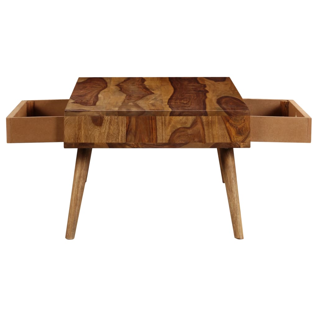 Salontafel 110x50x35 cm massief acaciahout is nu te koop bij PeponiXL, paradijselijk wonen!