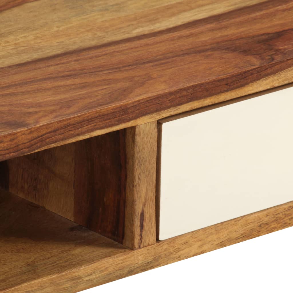 Salontafel 110x50x35 cm massief acaciahout is nu te koop bij PeponiXL, paradijselijk wonen!