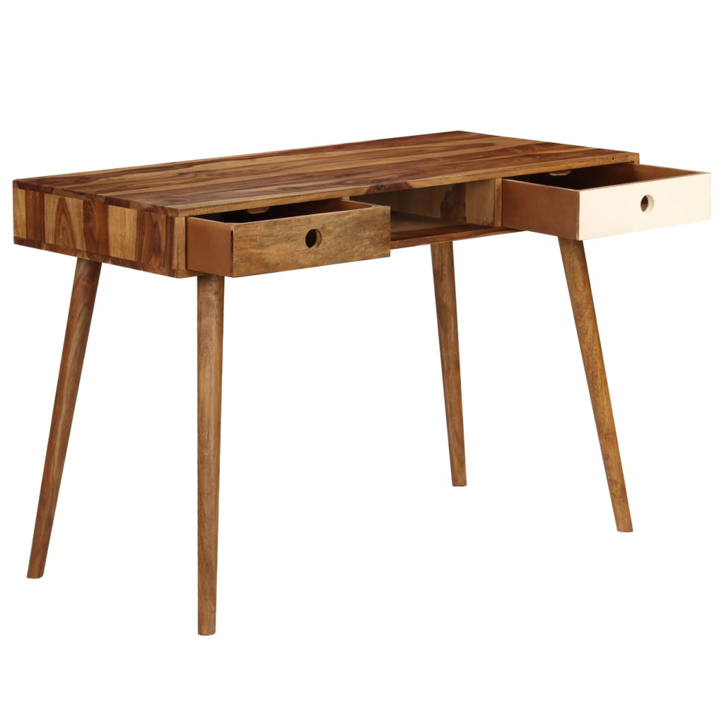Schrijftafel 110x55x76 cm massief acaciahout is nu te koop bij PeponiXL, paradijselijk wonen!