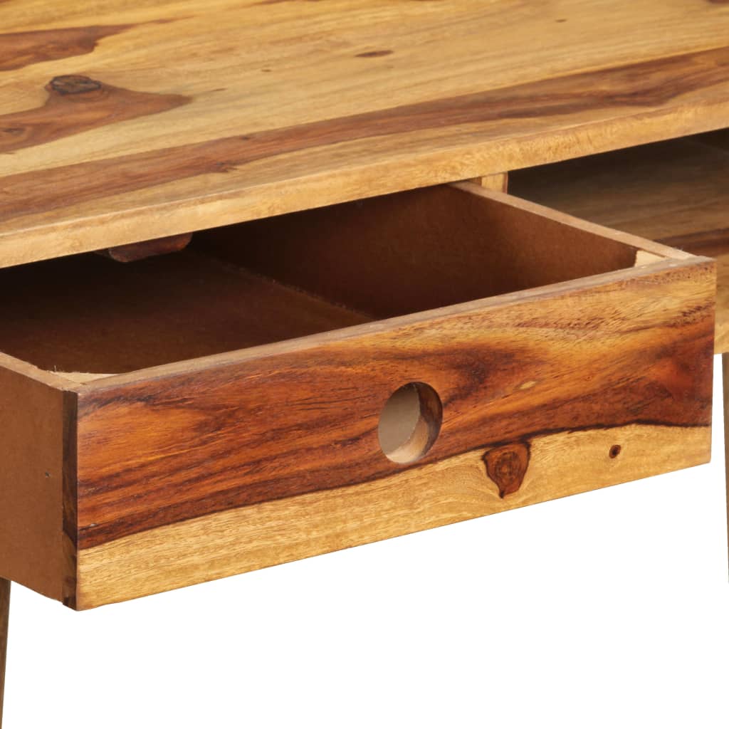 Schrijftafel 110x55x76 cm massief acaciahout is nu te koop bij PeponiXL, paradijselijk wonen!