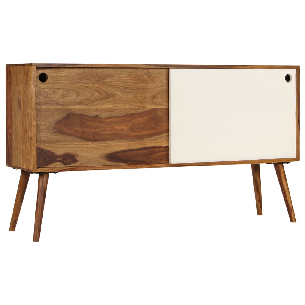 Dressoir 118x30x66 cm massief acaciahout is nu te koop bij PeponiXL, paradijselijk wonen!