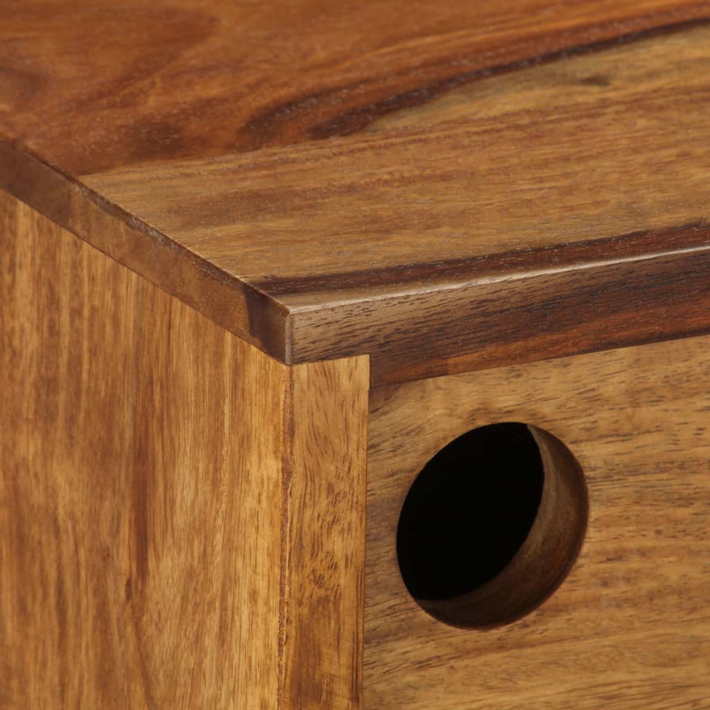 Dressoir 118x30x66 cm massief acaciahout is nu te koop bij PeponiXL, paradijselijk wonen!