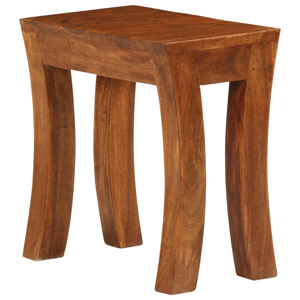 3-delige Tafeltjesset 50x35x50 cm massief acaciahout bruin is nu te koop bij PeponiXL, paradijselijk wonen!