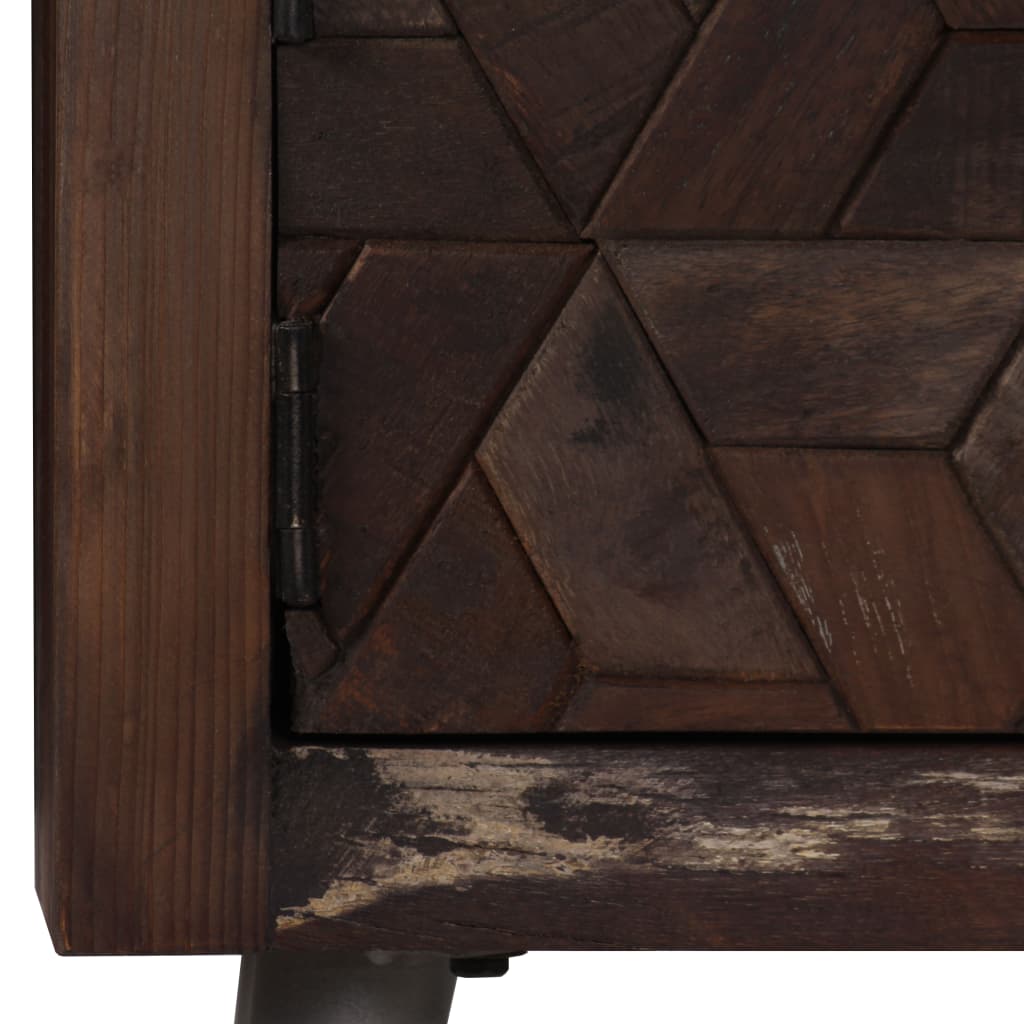 Tv-meubel 140x30x45 cm massief gerecycled hout