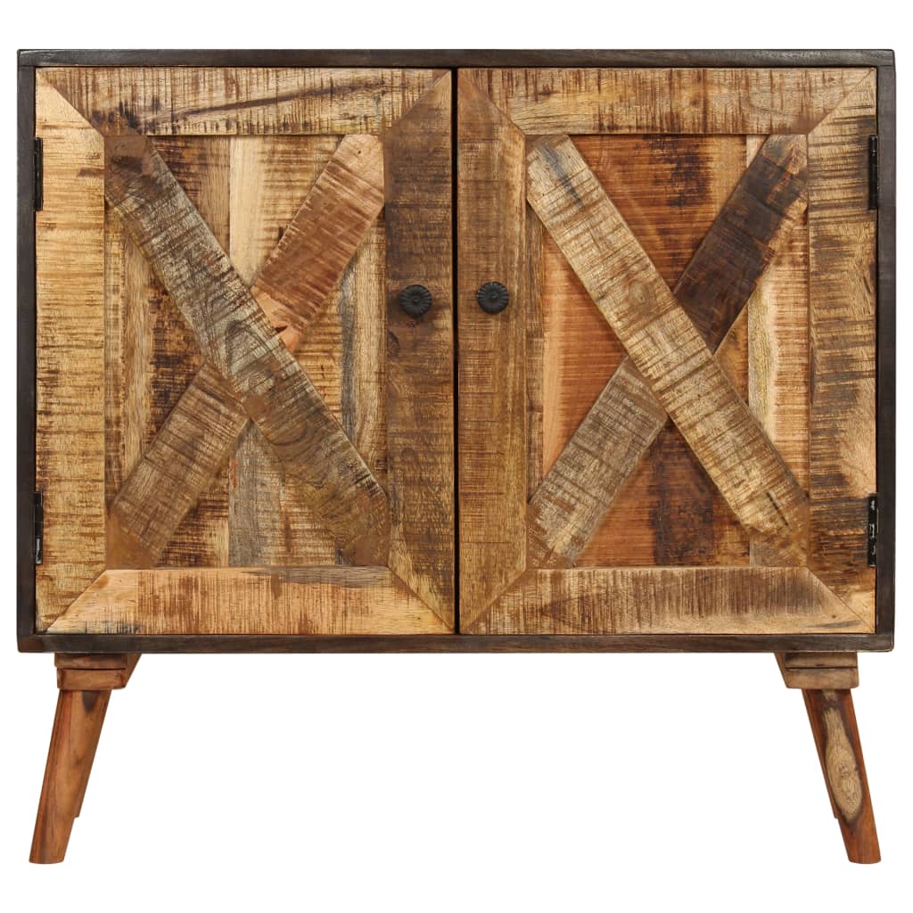 Dressoir 85x30x75 cm massief mangohout is nu te koop bij PeponiXL, paradijselijk wonen!