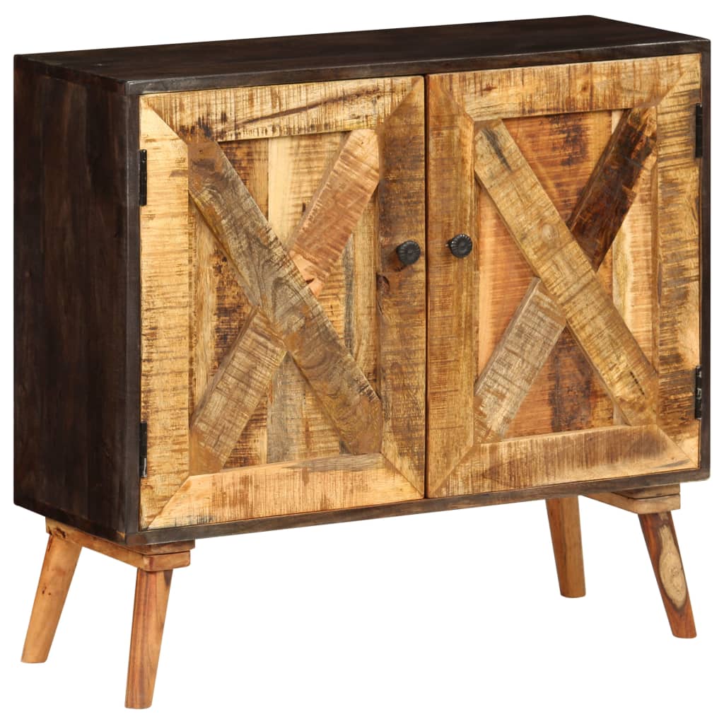 Dressoir 85x30x75 cm massief mangohout is nu te koop bij PeponiXL, paradijselijk wonen!