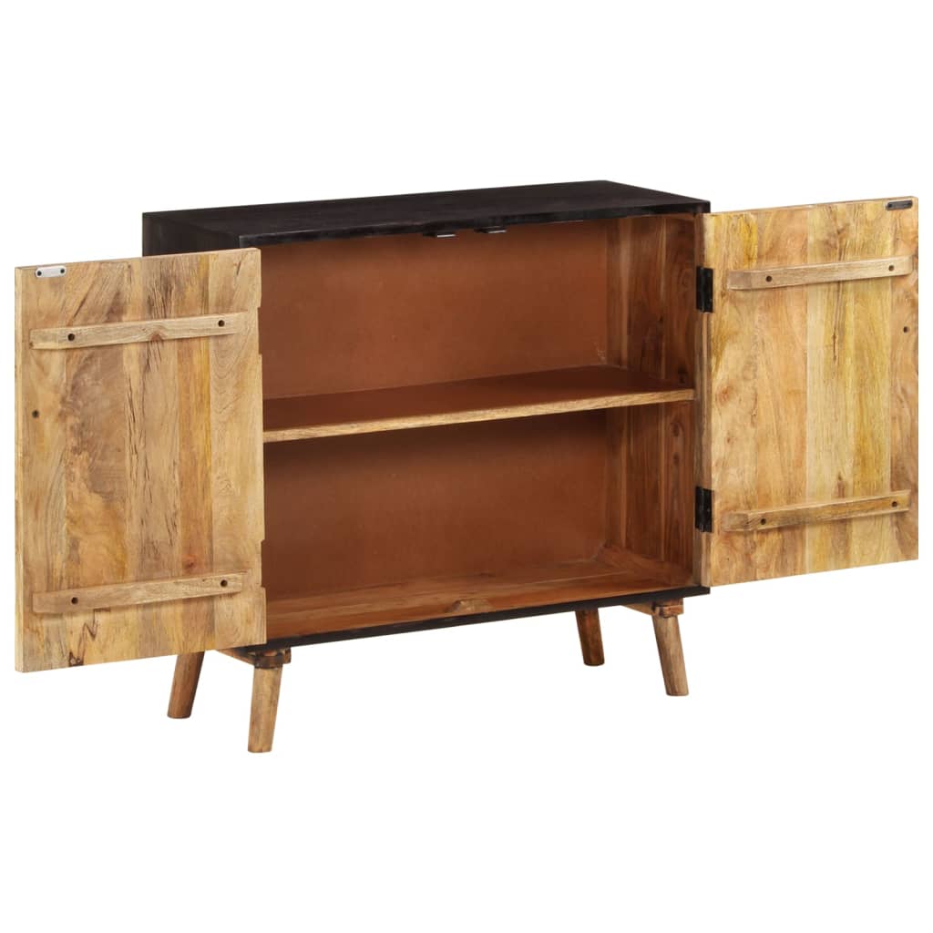 Dressoir 85x30x75 cm massief mangohout is nu te koop bij PeponiXL, paradijselijk wonen!