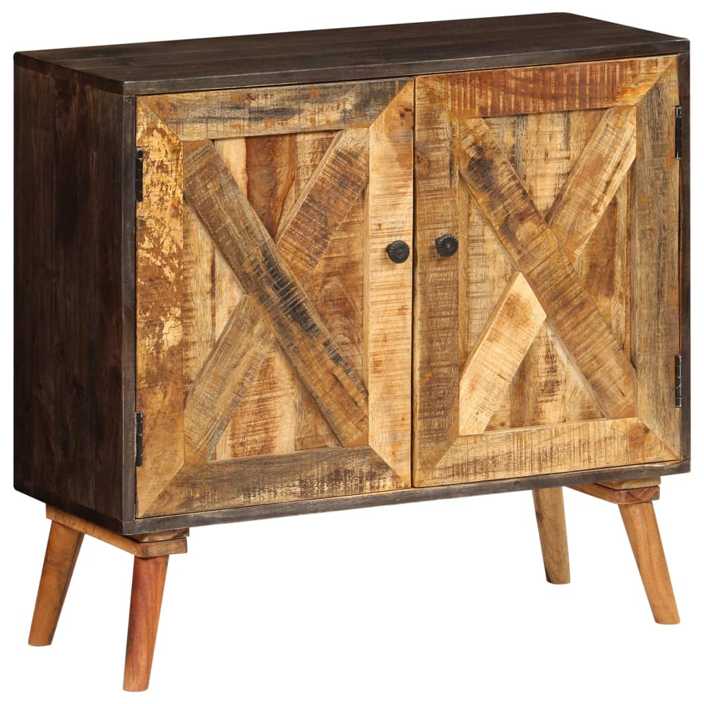 Dressoir 85x30x75 cm massief mangohout is nu te koop bij PeponiXL, paradijselijk wonen!