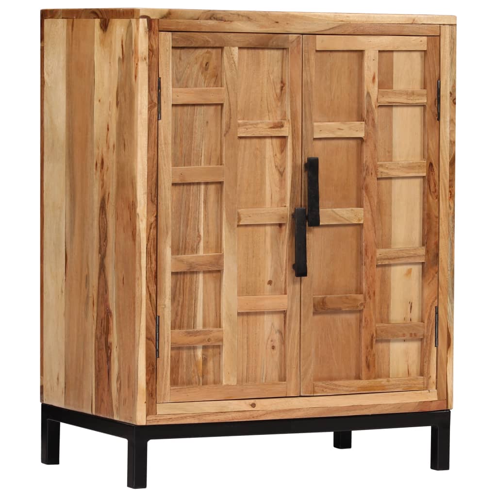 Dressoir 60x35x76 cm massief acaciahout bruin is nu te koop bij PeponiXL, paradijselijk wonen!