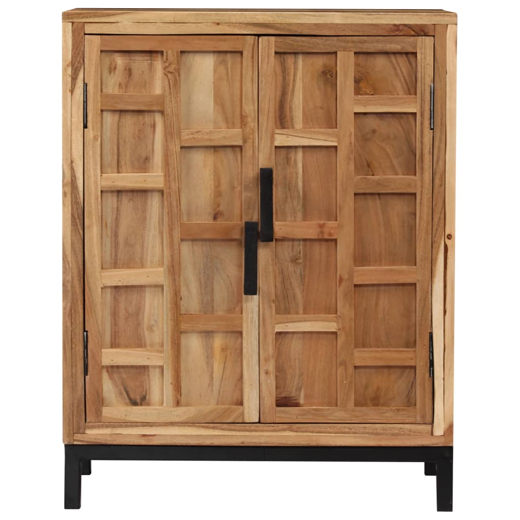 Dressoir 60x35x76 cm massief acaciahout bruin is nu te koop bij PeponiXL, paradijselijk wonen!