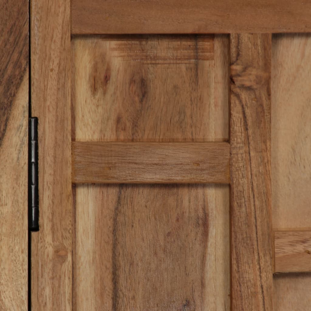 Dressoir 60x35x76 cm massief acaciahout bruin is nu te koop bij PeponiXL, paradijselijk wonen!