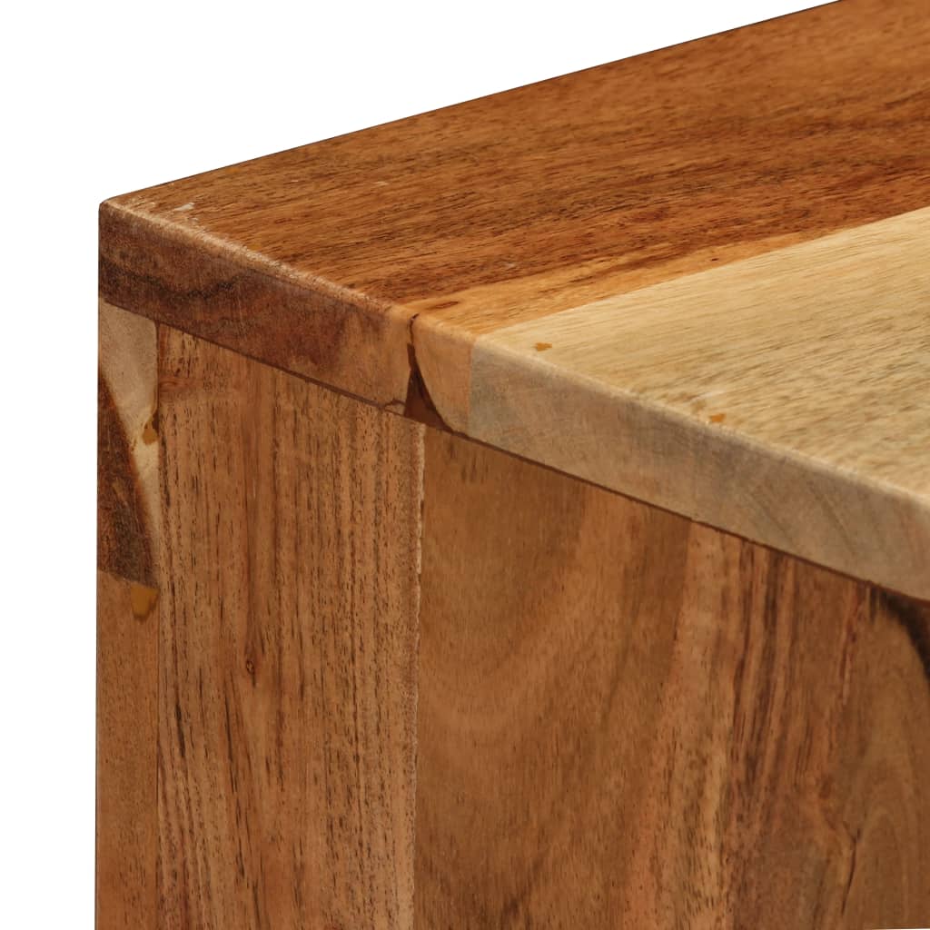 Dressoir 60x35x76 cm massief acaciahout bruin is nu te koop bij PeponiXL, paradijselijk wonen!