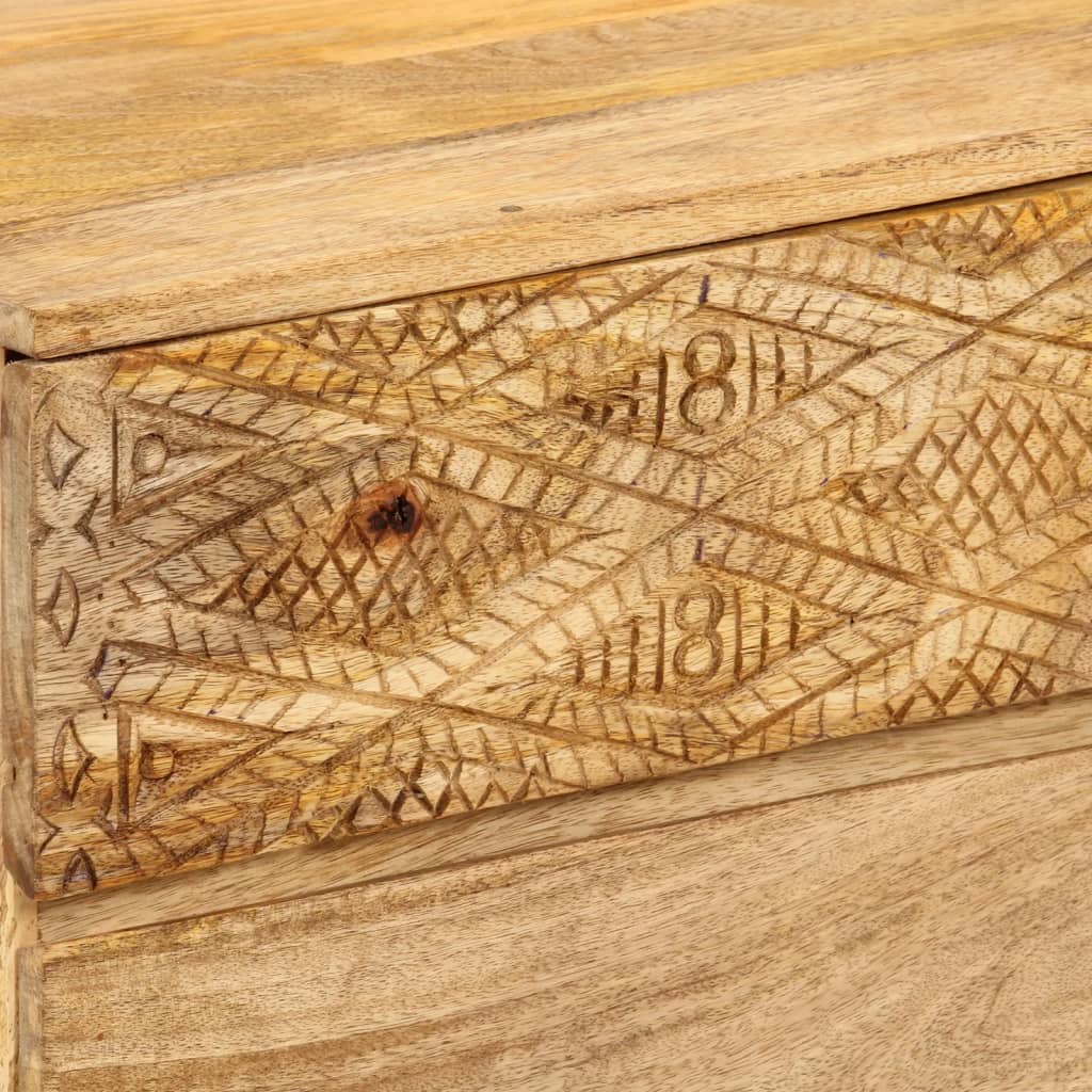 Tv-meubel 110x30x40 cm massief mangohout is nu te koop bij PeponiXL, paradijselijk wonen!