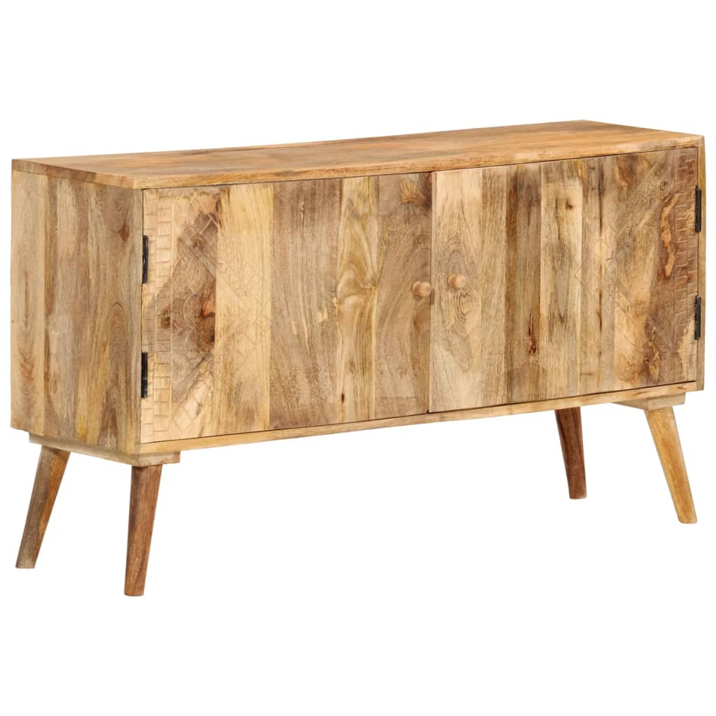 Dressoir 110x30x60 cm massief mangohout is nu te koop bij PeponiXL, paradijselijk wonen!