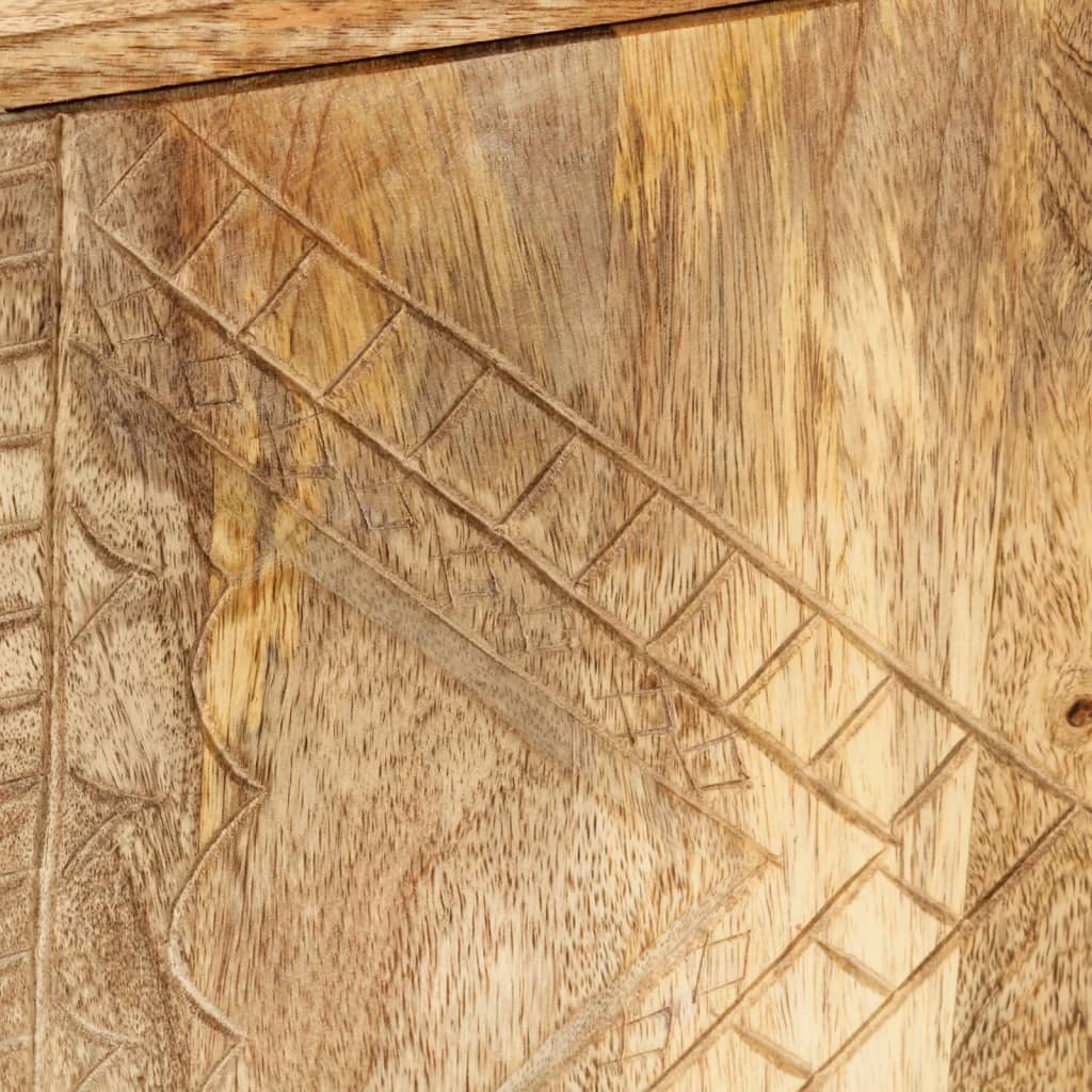 Dressoir 110x30x60 cm massief mangohout is nu te koop bij PeponiXL, paradijselijk wonen!