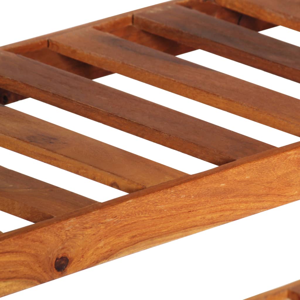 Dressoir met 3 lades 110x30x80 cm massief hout is nu te koop bij PeponiXL, paradijselijk wonen!