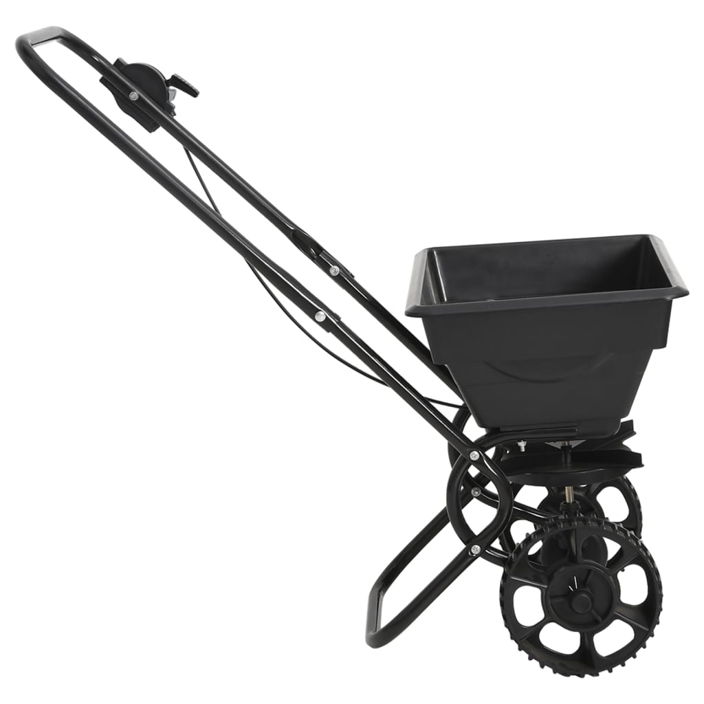 Strooiwagen duwmodel 15 L 80x46x75 cm PVC en staal is nu te koop bij PeponiXL, paradijselijk wonen!
