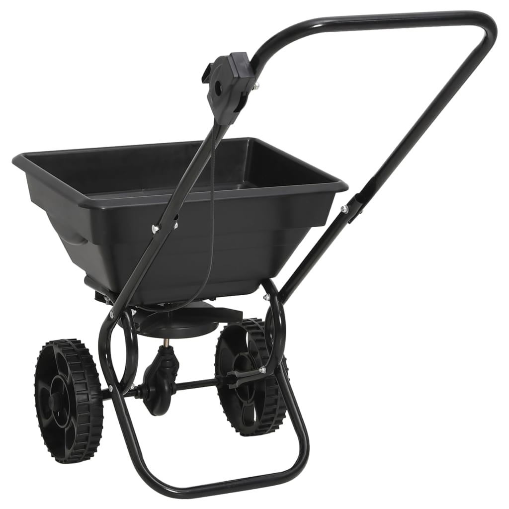 Strooiwagen duwmodel 15 L 80x46x75 cm PVC en staal is nu te koop bij PeponiXL, paradijselijk wonen!