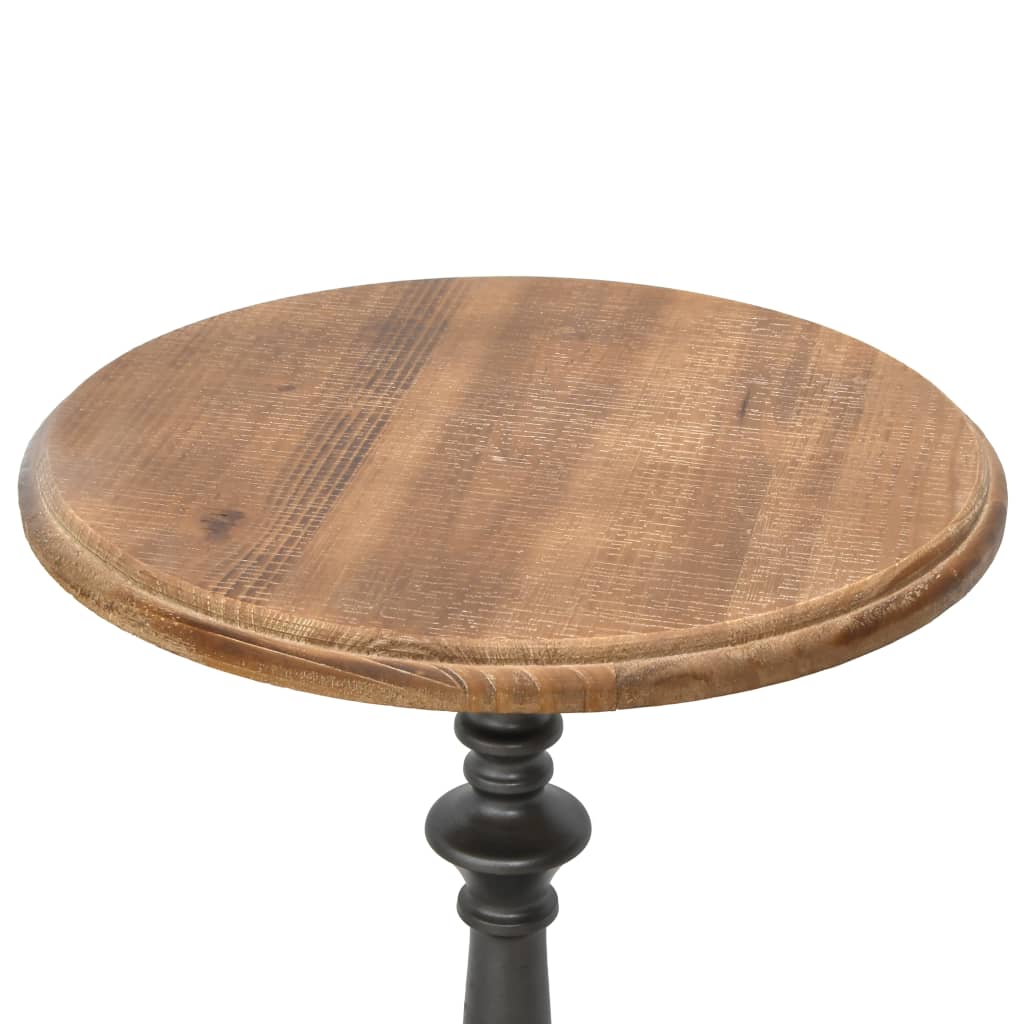 Bijzettafel 40x64 cm massief vurenhout bruin is nu te koop bij PeponiXL, paradijselijk wonen!