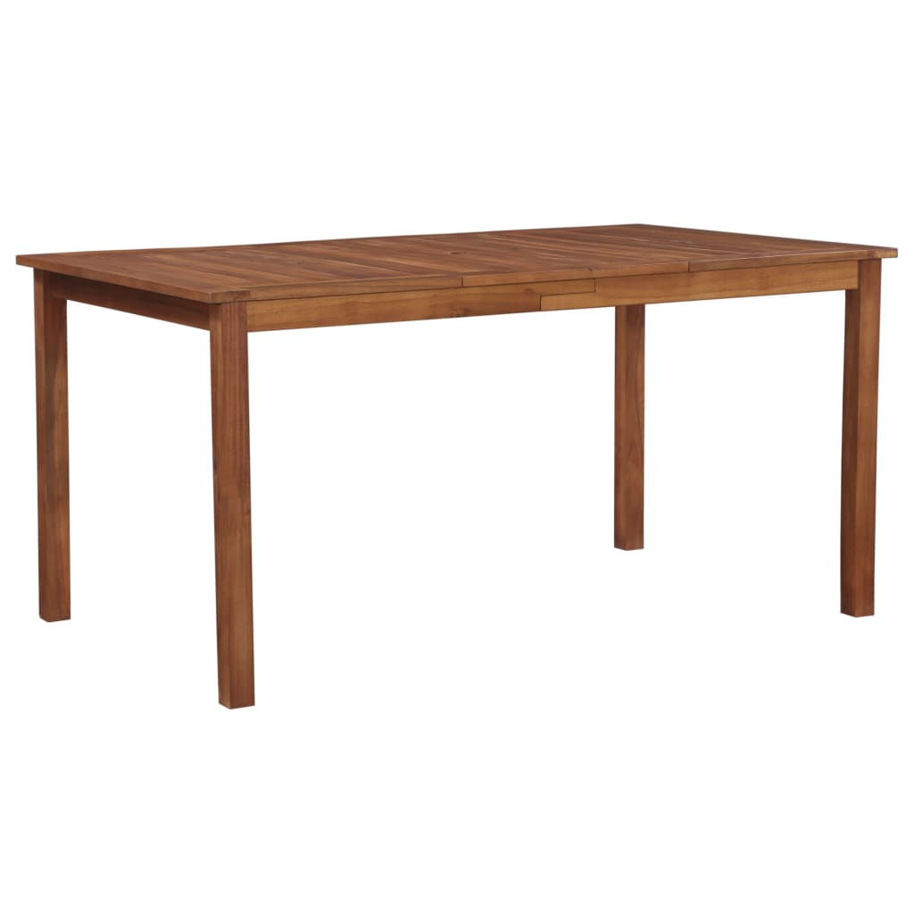 Tuintafel 150x90x74 cm massief acaciahout is nu te koop bij PeponiXL, paradijselijk wonen!