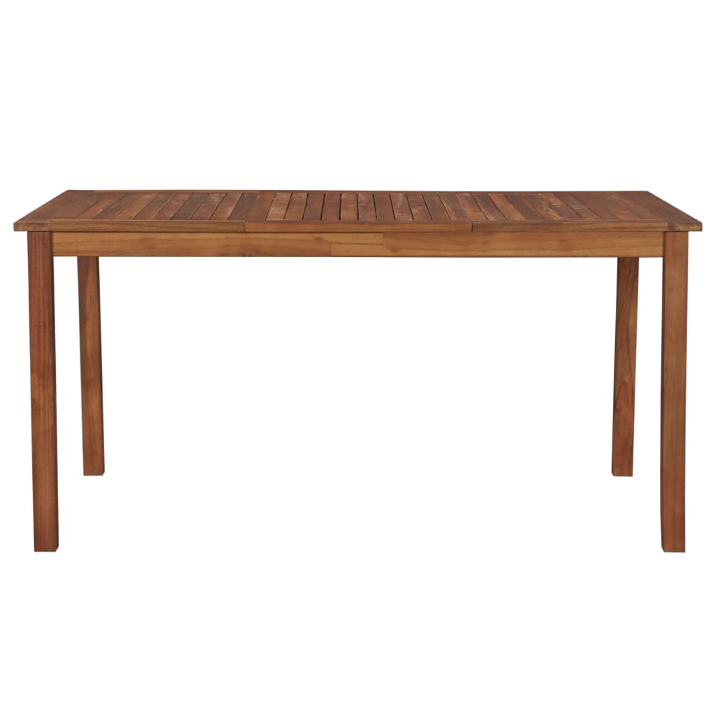 Tuintafel 150x90x74 cm massief acaciahout is nu te koop bij PeponiXL, paradijselijk wonen!