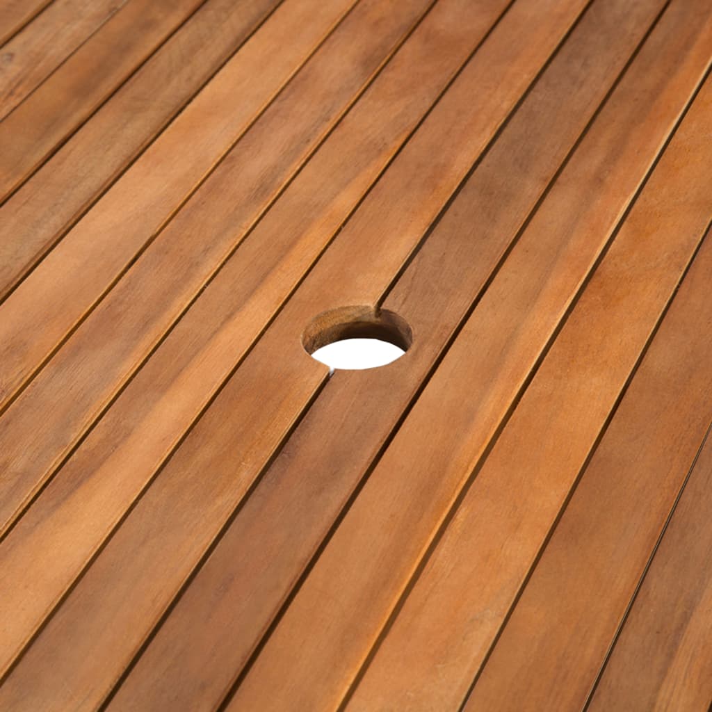 Tuintafel 150x90x74 cm massief acaciahout is nu te koop bij PeponiXL, paradijselijk wonen!