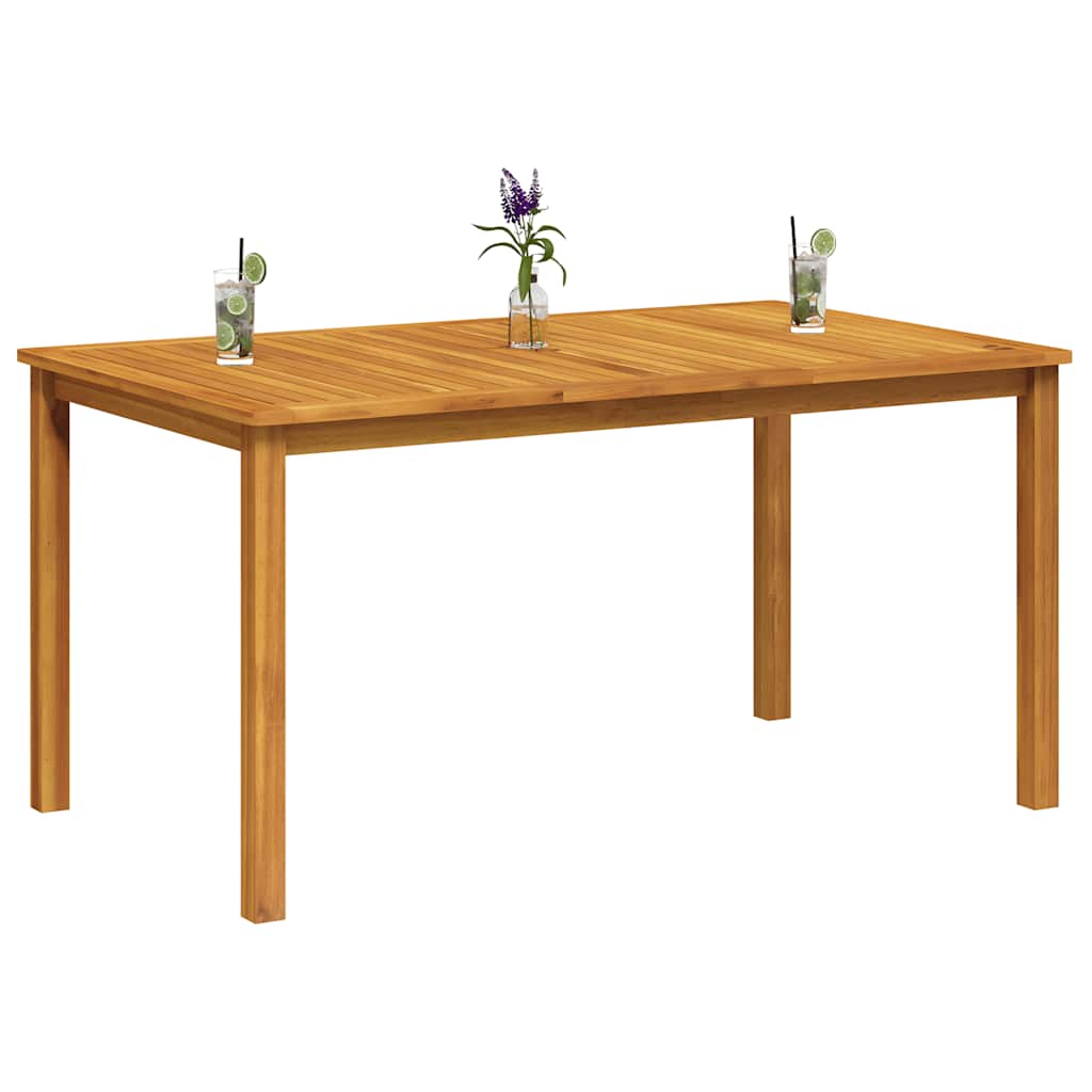 Tuintafel 150x90x74 cm massief acaciahout is nu te koop bij PeponiXL, paradijselijk wonen!
