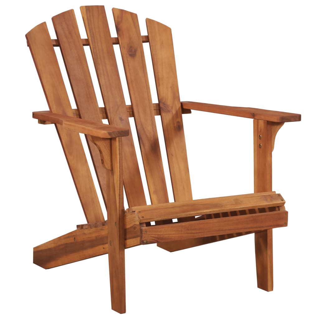 Tuinstoel Adirondack massief acaciahout is nu te koop bij PeponiXL, paradijselijk wonen!
