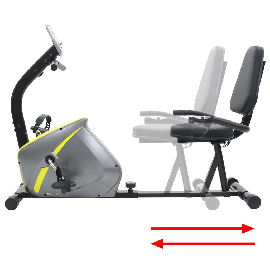 Ligfiets hometrainer magnetisch met hartslagmeter is nu te koop bij PeponiXL, paradijselijk wonen!