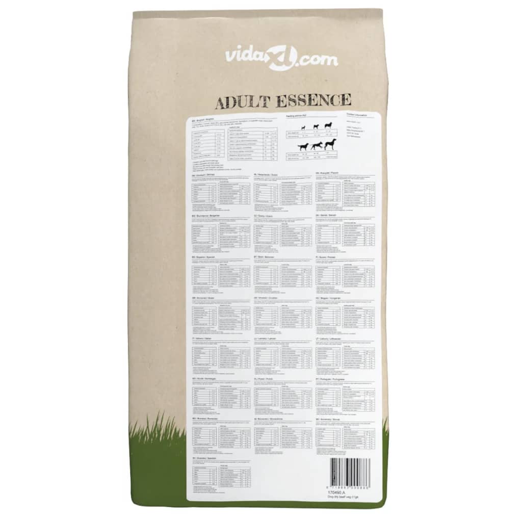 Premium hondenvoer droog Adult Essence Beef 30 kg 2 st is nu te koop bij PeponiXL, paradijselijk wonen!