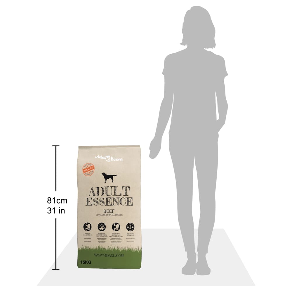 Premium hondenvoer droog Adult Essence Beef 30 kg 2 st is nu te koop bij PeponiXL, paradijselijk wonen!