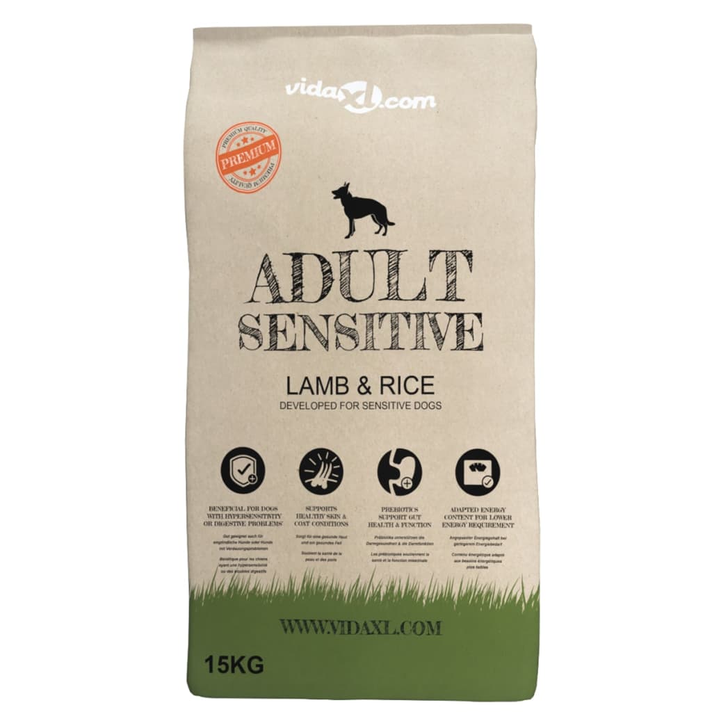 Premium hondenvoer droog Adult Sensitive Lamb & Rice 30kg 2 st is nu te koop bij PeponiXL, paradijselijk wonen!