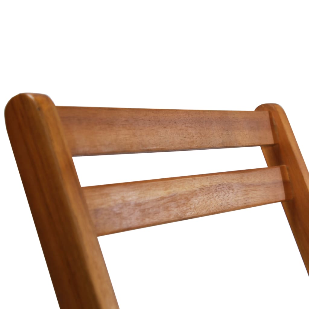 Bistrostoelen 2 st massief acaciahout is nu te koop bij PeponiXL, paradijselijk wonen!