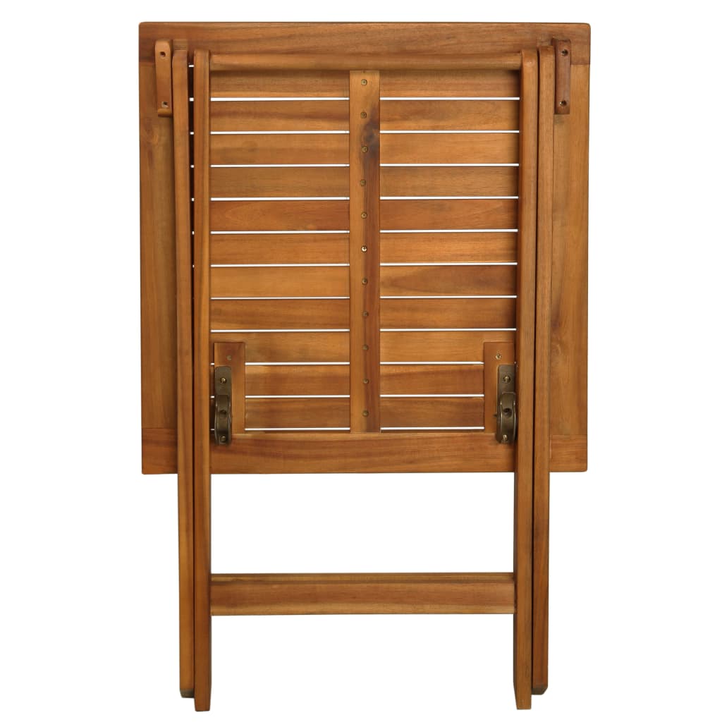 3-delige Bistroset inklapbaar met kussens massief acaciahout is nu te koop bij PeponiXL, paradijselijk wonen!