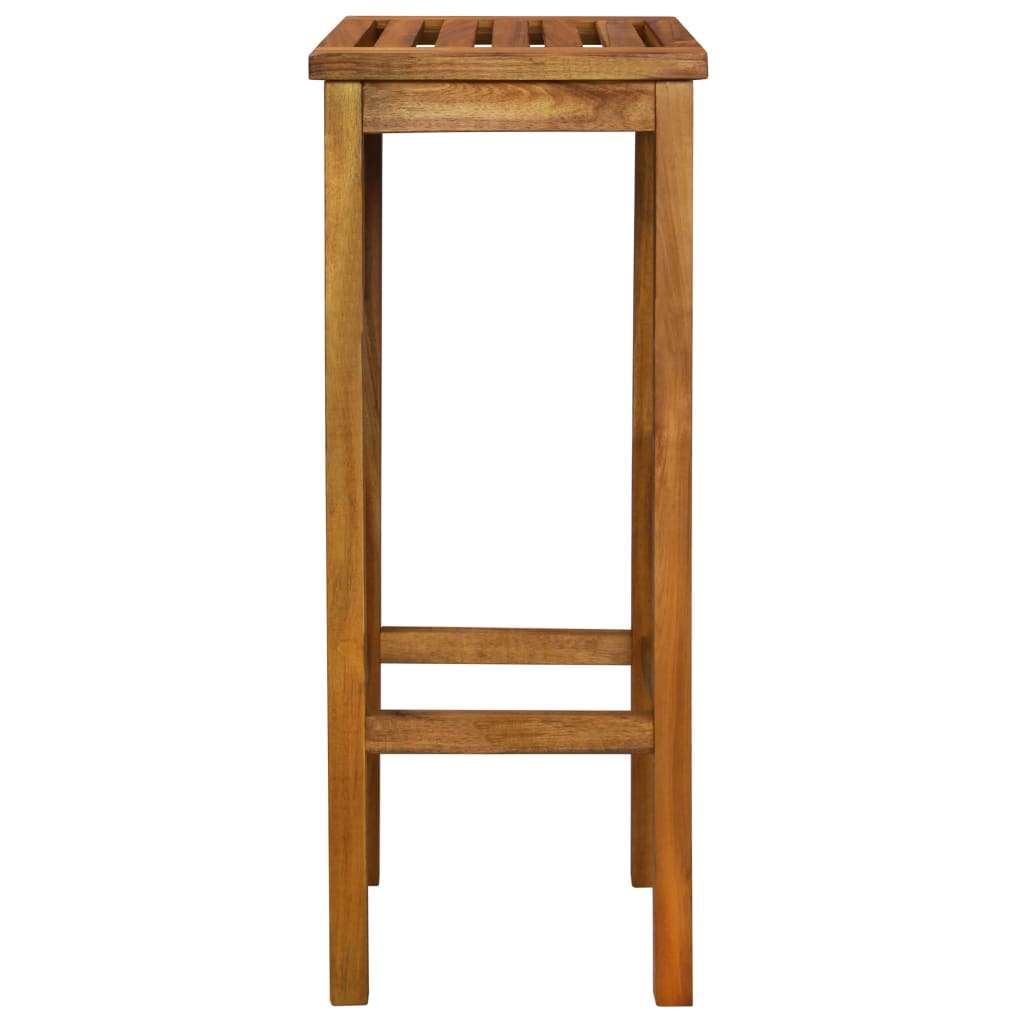 Barkrukken 2 st massief acaciahout is nu te koop bij PeponiXL, paradijselijk wonen!