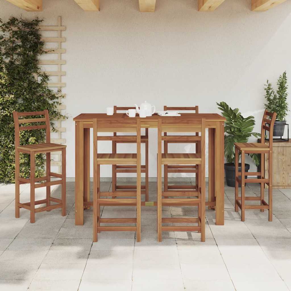 Bartafel 150x70x105 cm massief acaciahout is nu te koop bij PeponiXL, paradijselijk wonen!