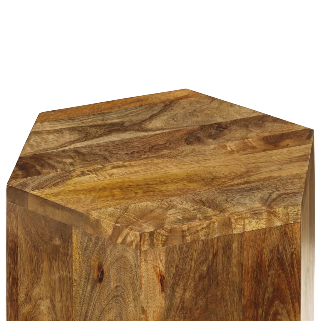 3-delige Salontafelset massief mangohout is nu te koop bij PeponiXL, paradijselijk wonen!