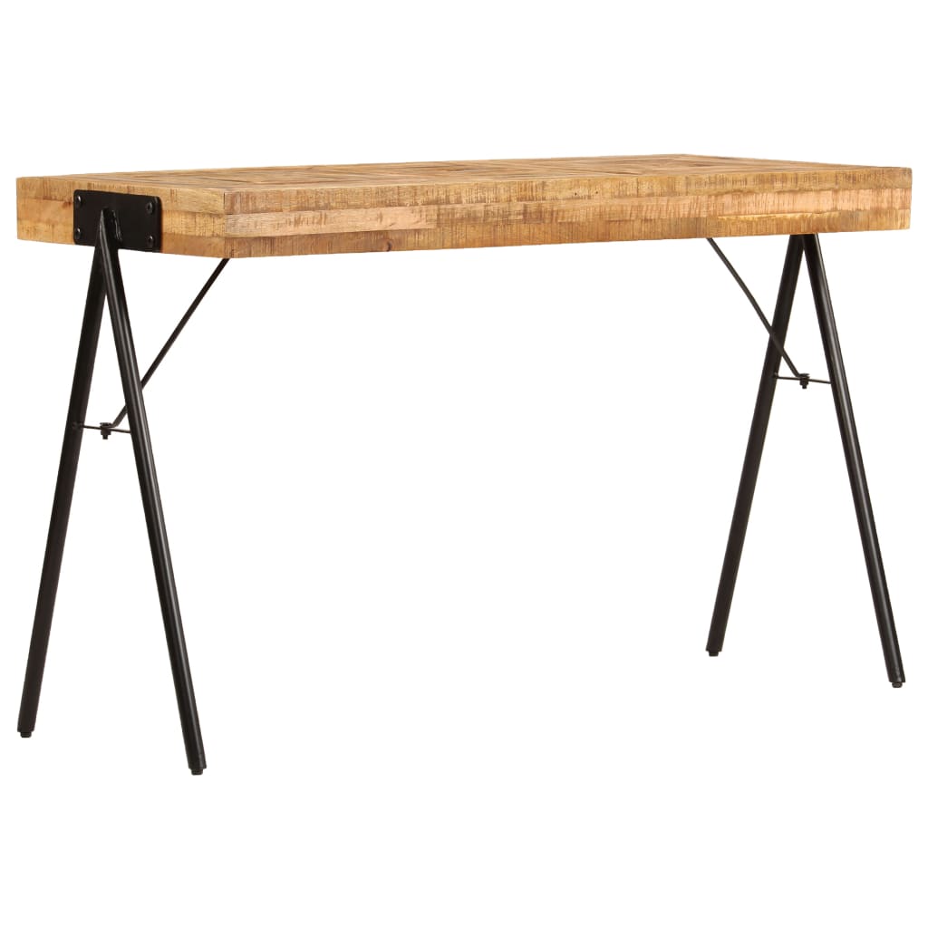 Schrijftafel 118x50x75 cm massief mangohout is nu te koop bij PeponiXL, paradijselijk wonen!